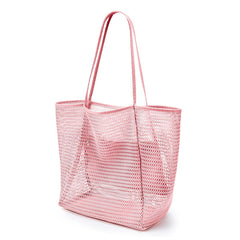 Ocevara Women's Swimming Beach Bag Portable One Shoulder Storage Bag Crossbody Bag Versatile Mesh Bag - image 7