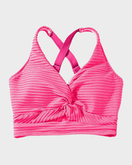 Ocevara Ocevara - Textured Knot-Front High-Waisted Bikini Set - image 37