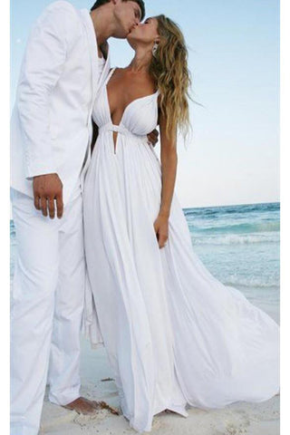 Sexy Wedding Dress,White Wedding Dresses,Plus Size Wedding Dress,Beach Wedding Dress,Coast Wedding Dresses,Elegant Wedding Dresses,Chiffon Wedding Dress,2017 Wedding Dress,Backless Wedding Dresses