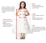 Chiffon A-line Scoop Cap Sleeves Beading Floor-Length Flower Girl Dress OK727