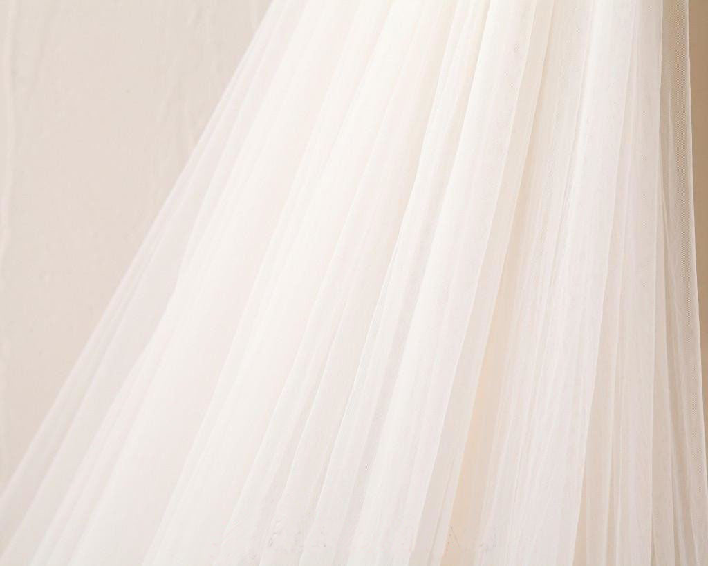 3M Long Embroidered Lace Cathedral Veils for Wedding WV11