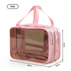 New portable waterproof large-capacity wet and dry separation toiletry, makeup storage and swimming bag
