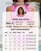 Ocevara - Stylish High Waist Ruched Color Block Bikini Set