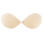 Adhesive Bra Reusable Strapless Self Silicone Push-up Invisible Sticky Bras for Backless Dress