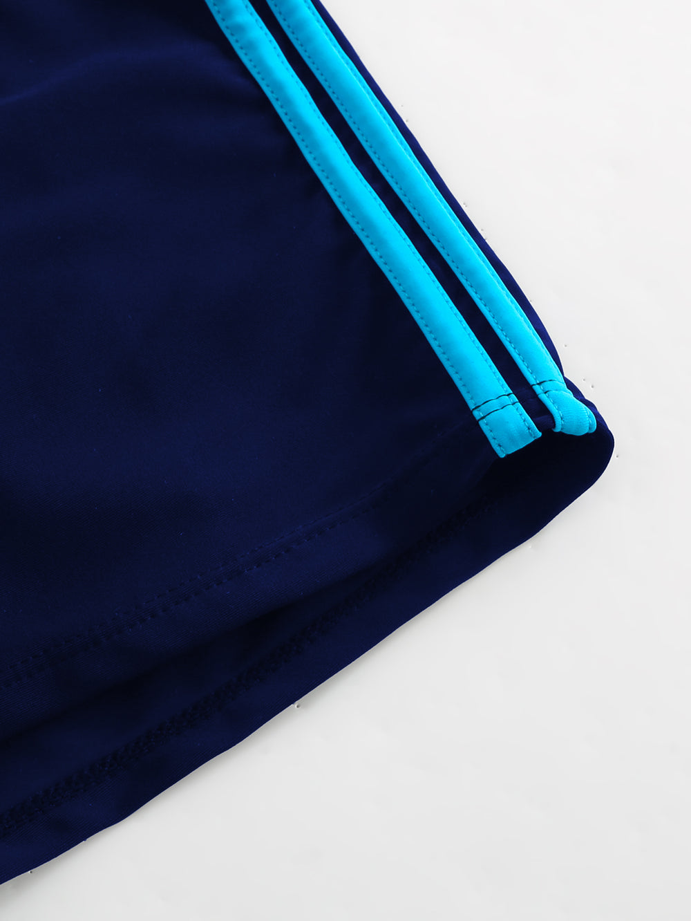 Men's Slim Fit Drawstring Square-Leg Swim Trunks