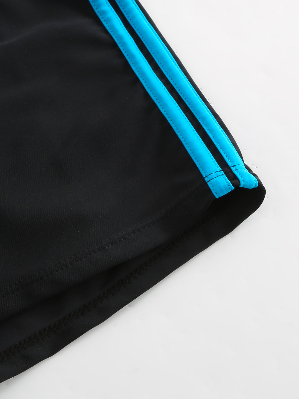Men's Slim Fit Drawstring Square-Leg Swim Trunks