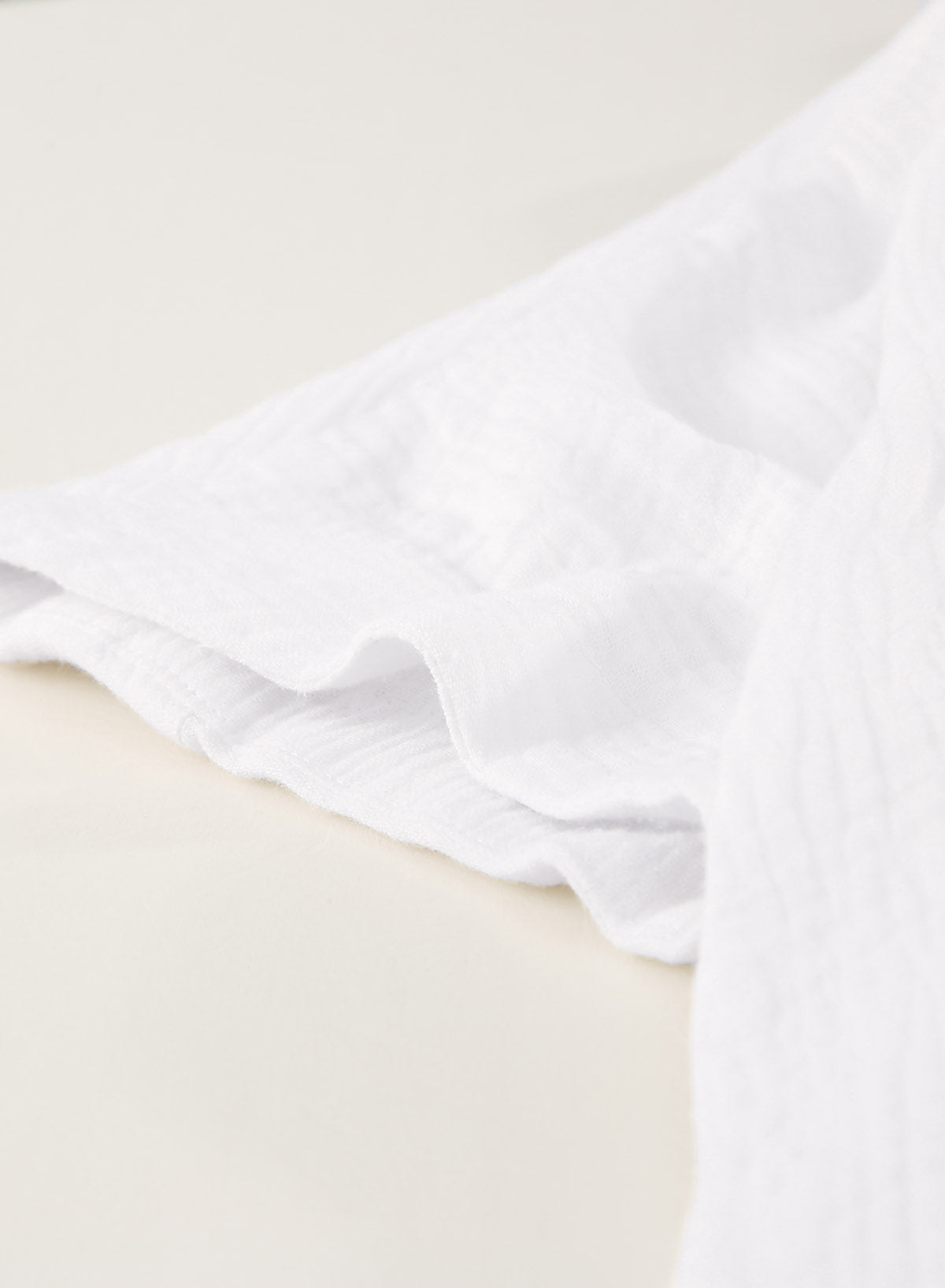 Ocevara - White Solid Color Long Sun-proof Cardigan Cover Up