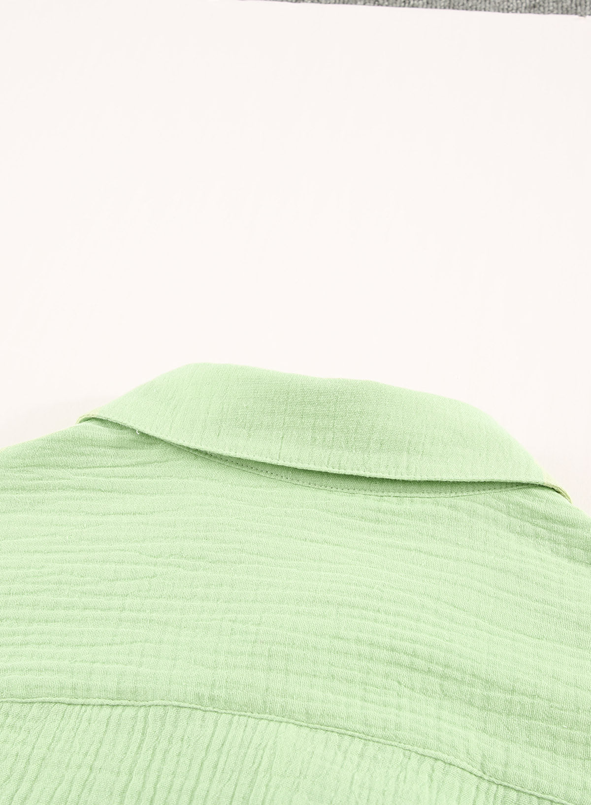 Ocevara - White Solid Color Long Sun-proof Cardigan Cover Up