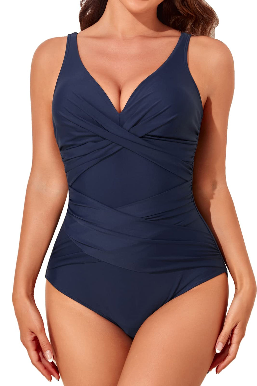 Ocevara - Tummy Control Swimsuits for Women Slimming One Piece Bathing Suit