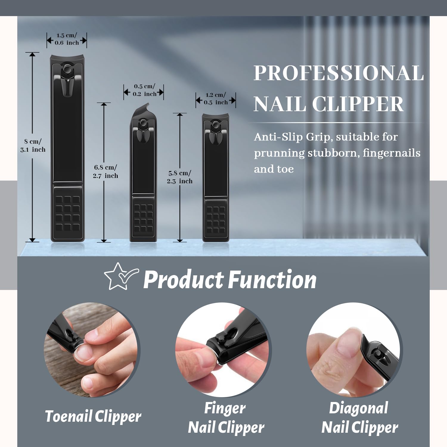 Manicure Pedicure Set, 12 Pcs Nail Care Kit for Women, Mens Nail Grooming Kit, Manicure & Pedicure Tools & Accessories, Pink Nail Kit Manicure Set Luxury Leather Case for Home Salon Use