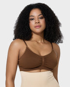 Ocevara Women's Full Coverage Non-Padded Wireless Sculpt Bra