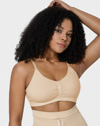 Ocevara Women's Full Coverage Non-Padded Wireless Sculpt Bra