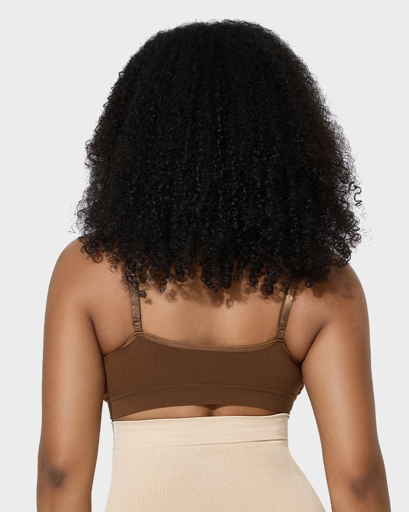 Ocevara Ocevara Women's Full Coverage Non-Padded Wireless Sculpt Bra - image 7