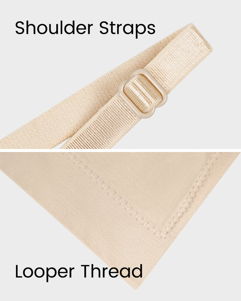 Ocevara Women's Full Coverage Non-Padded Wireless Sculpt Bra