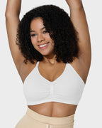 Ocevara Women's Full Coverage Non-Padded Wireless Sculpt Bra