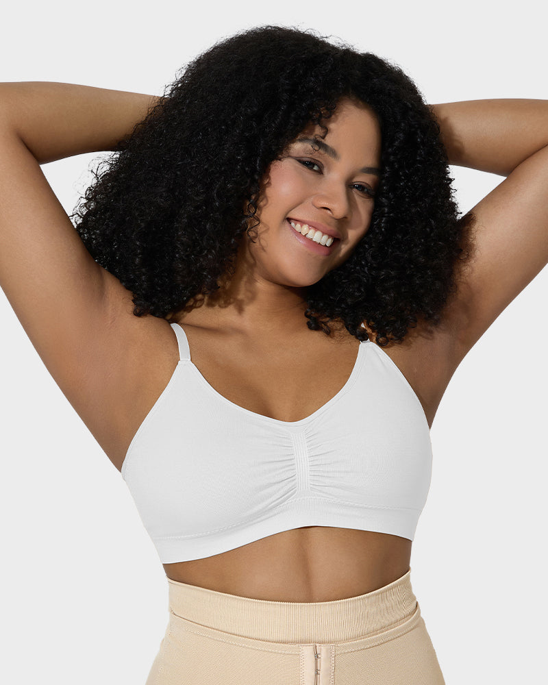 Ocevara Women's Full Coverage Non-Padded Wireless Sculpt Bra