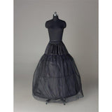 Fashion Black Wedding Petticoats Accessories Black Floor Length Underskirt OKP1