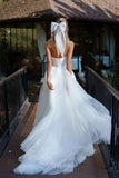 Popular Wedding Dresses, Off Shoulder Long Bridal Gowns, Tulle Newest Wedding Dresses OK1984