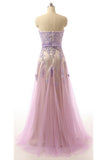 Real Nice Lace Long Sweetheart Beaded Prom Party Dress ED0961