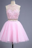 Pretty Pink Cute Girly Dress Homecoming Dresses For Teens K266