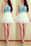 Pretty Cute Girly Short Handmade Classy Homecoming Dress K302