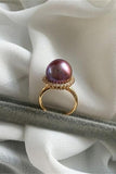 Handmade High Quality Wedding Pearl Ring  P20