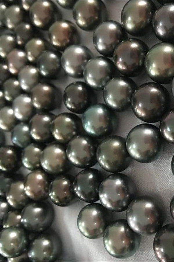 AAA 11-12mm Tahitian Black Color Loose Pearl P45