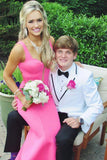 Hot Pink Mermaid Long Prom Dress Open Back Formal Evening Dress OK1368