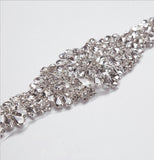 Rhinestone Bridal Belts Pearl Long Ribbon Wedding Sash BS2