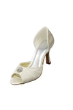 High Heel Handmade Wedding Shoes Women Shoes With Beading S28