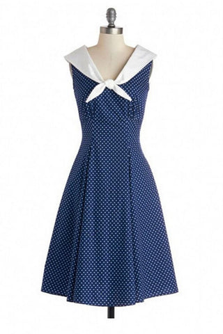 1950'S Old Elegant Short Cute Patterns Vintage Dress For Girls V7