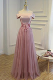 Cheap Pink Long Party Evening Dresses new Lace Up Women Formal Prom Gown OK140